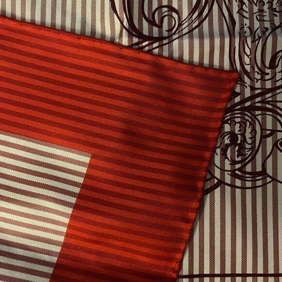 Hermes Bridges de Galla Large Silk Scarf - Picture 4 of 6